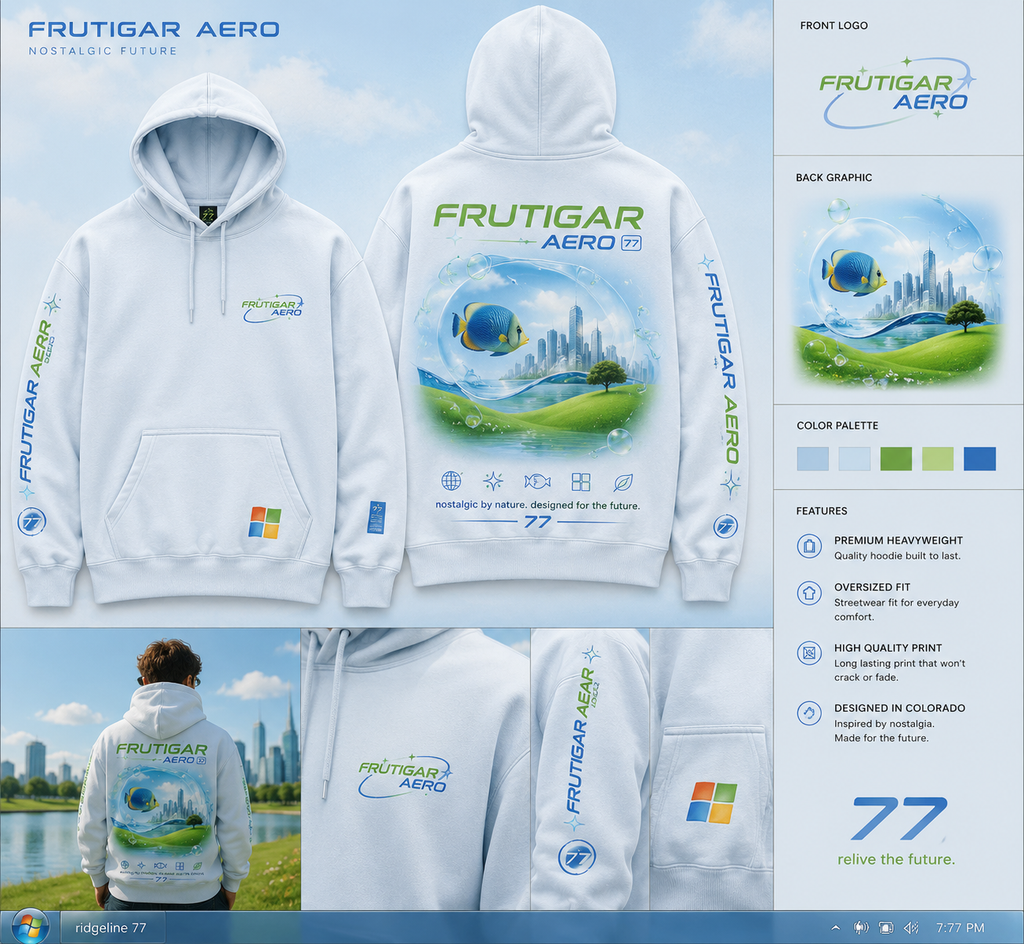 Frutiger Aero Hoodie
